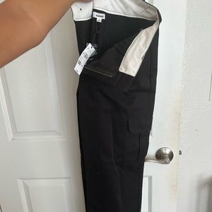 Garage black cargo pants